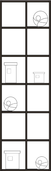 Estrecho: Ropa Corta y 1 cajón